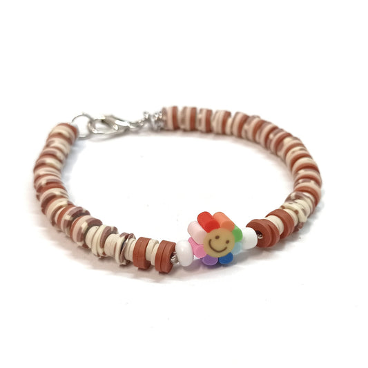 Pulsera de Fimo y Acero Quirúrgico